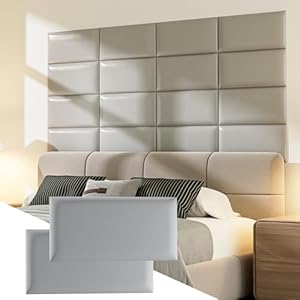 Elvone QT0305 Gepolstertes Kopfteil 12 Paneele