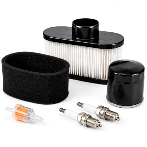 ZT1-50 Air Filter Oil Filter Tune Up Kit for Cub Cadet XT2-LX46 ZT2-60 ZT1-42 ZT1-46 ZT1-54P XT2-LX50 SZ48 XT2-LX50 Mower w/FR Series Engines