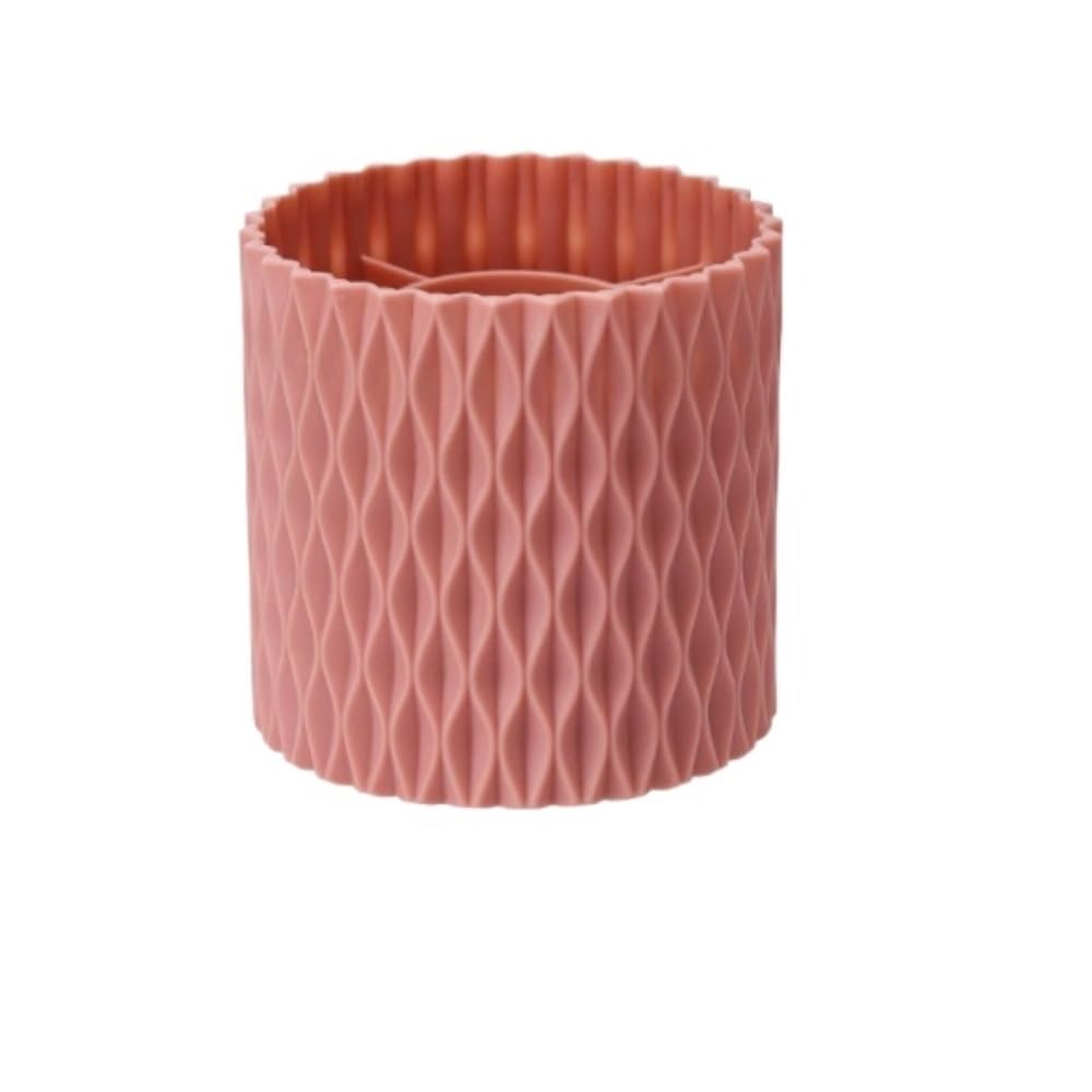 Stifteköcher Stifte Halter Ein Drehbarer Stifthalter Mit Fünf Fächern, Geeignet For Büros, Schulen Und Privathäuser Schreibtisch-Organizer(Pink)