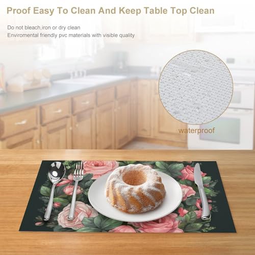 Sets de table pour extérieur et intérieur pour repas de famille conviviaux - 5