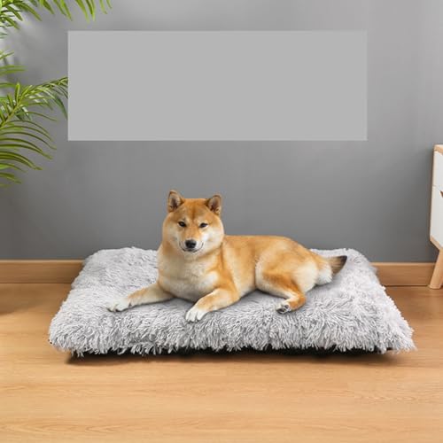 クッション 犬 マット ペットマット 敷き物 ハウス ふわふわ 防カビ 簡単お手入れ 滑り止め ソフト おしゃれ ぐっすり眠る 洗える 犬猫兼用 毛布 寝袋ペット 通年 インドア 車内 クーラー用 M-80cm*60cm(1.1kg)