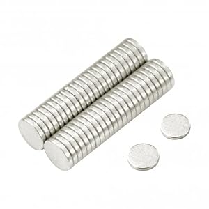 N42 Neodymium Magnet for Arts, Crafts, Model Making, DIY, Hobbies, Office and Home – 3mm dia x 0.5mm thick – 0.08kg Pull…