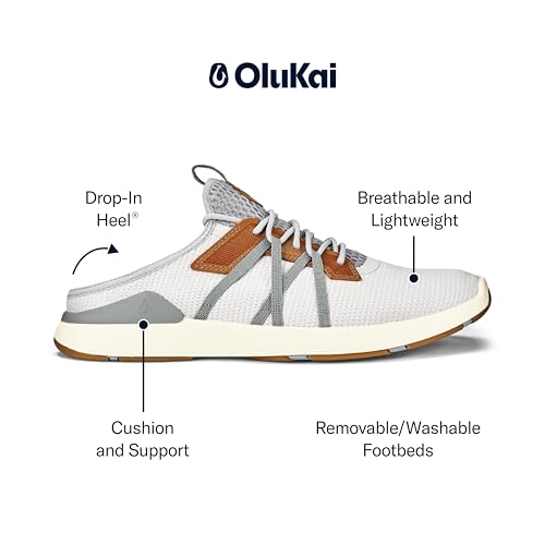 Image of OluKai Mio Li Men's Casual Sneakers, Hands-Free Drop-in Heel