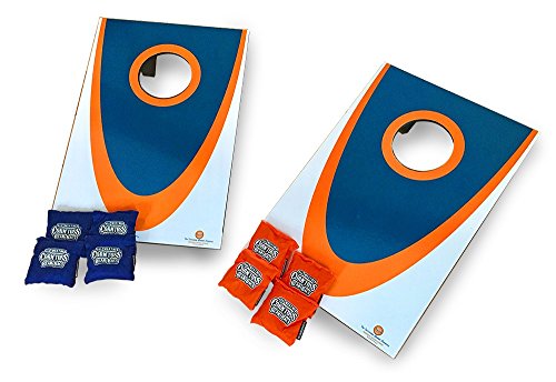 Driveway Games Junior Cornhole Set. Mini Tabletop Corn Toss Boards & Bean Bags