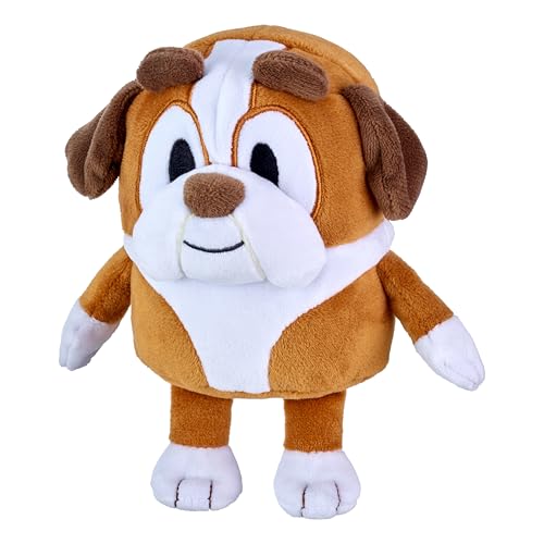 Image of Bluey and Friends Stuffed Plush - Choose from Muffin, Princess Muffin, Winton, Honey, Mackenzie, Snickers, or Coco - Official Soft Toy for Kids Ages 3+ (Winton)
