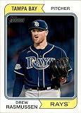 2023 Topps Heritage High Number #531 Drew Rasmussen Tampa Bay Rays Baseball Card - Sportscard Superstore