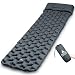HIKENTURE Colchoneta aislante hinchable para camping con cojín, colchón de aire resistente, tamaño pequeño, ultraligero, ideal para camping, accesorio para exteriores, senderismo, trekking A3