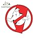 FAFPAY Autocollant pour voiture - Motif Ghostbusters - Autocollant amusant pour voiture, ordinateur portable, mur, fenêtre, décoration étanche
