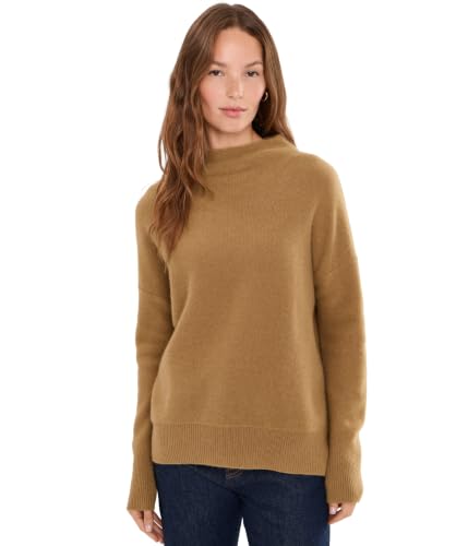 Image of Vince Women's Boiled Funnel Neck Pullover