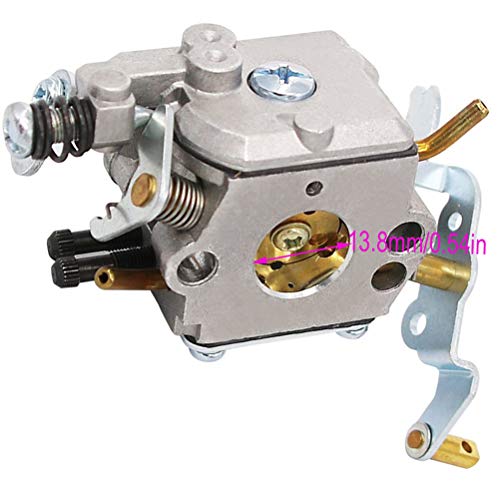 TOPEMAI PP5020AV Carburetor with 575296301 Air Filter for Poulan PP5020 2 Stroke Gas Chainsaw Replace 573952201 C1M-W47 Craftsman 358.350982
