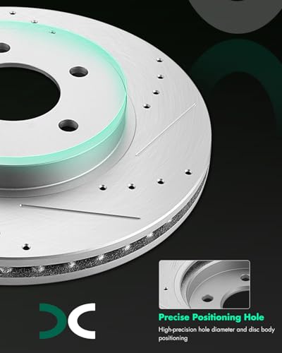 Image of SCITOO Front 11.92 inch Brake Pads and Rotors Kits Fit For Ford For Escape 2005 2006 2007 2008 2009 2010 2011 2012,For Mazda Tribute 2005-2006 2008-2011,For Mercury Mariner 2005-2011