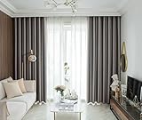 ➌ ♥ Rideaux de style simple et élégant pour décorer votre maison et créer une sensation agréable. Décoration parfaite pour chambre à coucher, salon, cuisine, chambre d'enfant, bureau, hôtel, etc.