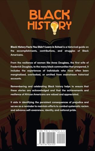 9781734924152 Black History Facts You Didn'T Learn In School thumb #1