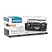 Riptunes Cassette Boombox, Retro Blueooth Boombox, Cassette Player and Recorder, AM/FM/SW-1-SW2 Radio-4-Band Radio, USB, SD, and Aux in, Black