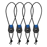 SAMSFX Fishing Quick Rod Ties Leash for Pole Holders Organizer Bunngee Cord Straps