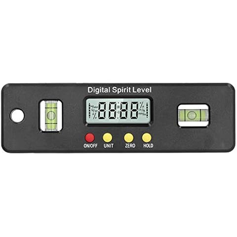 Level Inclinometer, Digital Protractor 150mm Digital Display Stable with Digital Display Screen for Battery for Deconsive Personnel for Household Installation Cover