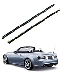 2 Pcs Weatherstrip Window Molding Trim Replace NA01-58-810F NA01-59-810F Fit for Mazda Miata 1990-1997 1999-2005, Car Outer Door Window Moulding Trim Seal Belt for Left and Right Side