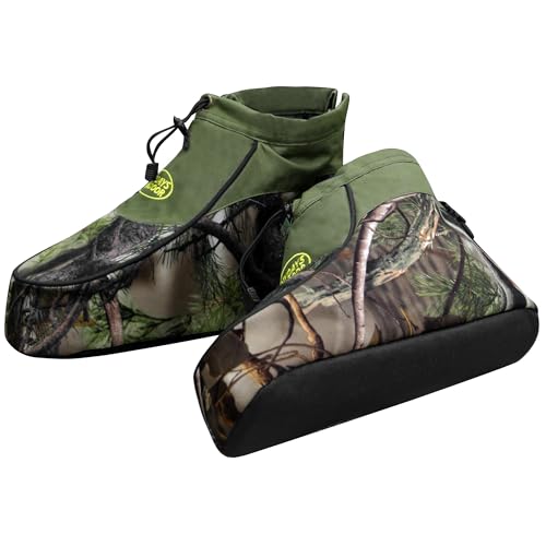 Insulated Boot Covers,Lightweight Boot Insulator for Hunting,Durable Boot Blanket Cover for Men Women,Waterproof Hunting Boot Cover for Cold Weather X-Large Women/Medium Wide Men