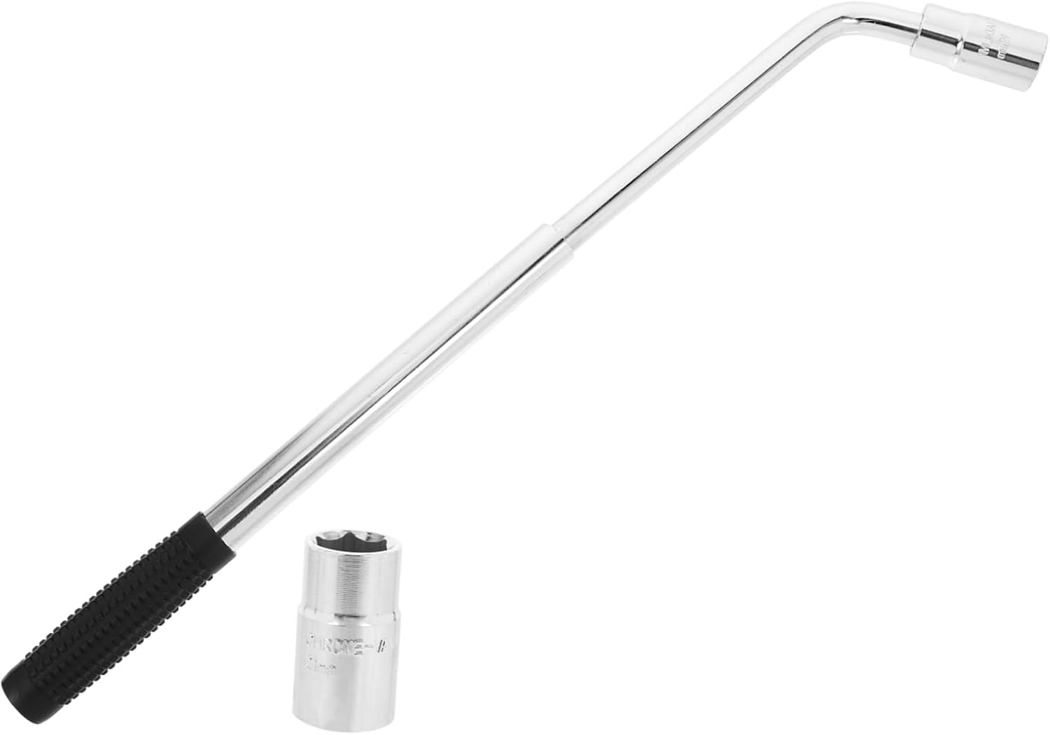 TEHAUX Extended Lug Wrench Sleeves Telescopic Car Wrench Tool for Vehicles Portable Ergonomic Design