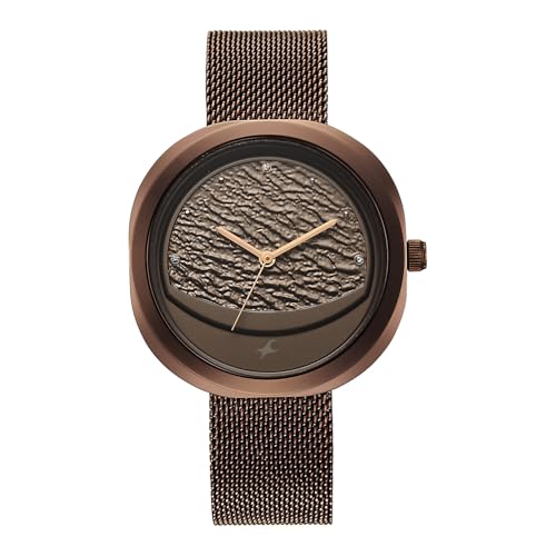 Image of Fastrack Gelato Quartz Analog Mesh Strap Watch for Girls