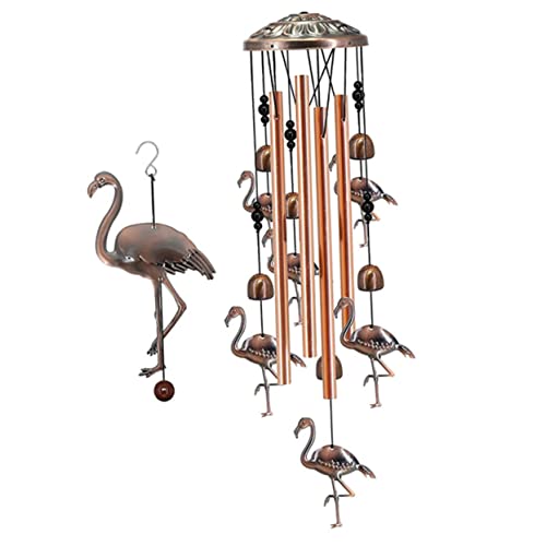 Carillons de balcon flamant rose pour une ambiance terrasse zen