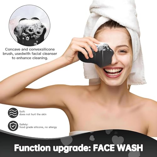 Image of Ice Roller for Face with Scrubber | Ice Roller for Face | for Men & Women | Ice Cube Roller for Glowing Skin & Puffy Eyes | Reusable & Unbreakable (Multicolour)