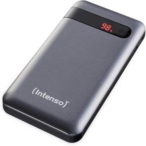 Powerbank Intenso Power Bank PD10000, Batería Externa Power Delivery, (10000mAh, para Smartphones, Tabletas y más), Negro