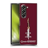 Head Case Designs Officially Licensed HBO Game of Thrones Catspaw Chaos Ladder Graphics Hard Back Case Compatible with Samsung Galaxy Z Fold5