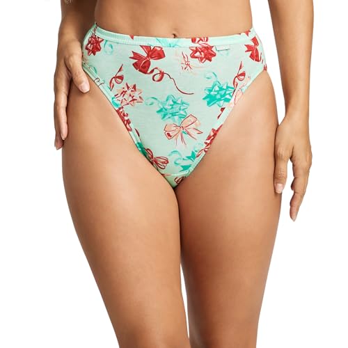 Image of Jockey Women's Underwear Plus Size 100% Cotton Elance French Cut - 3 Pack