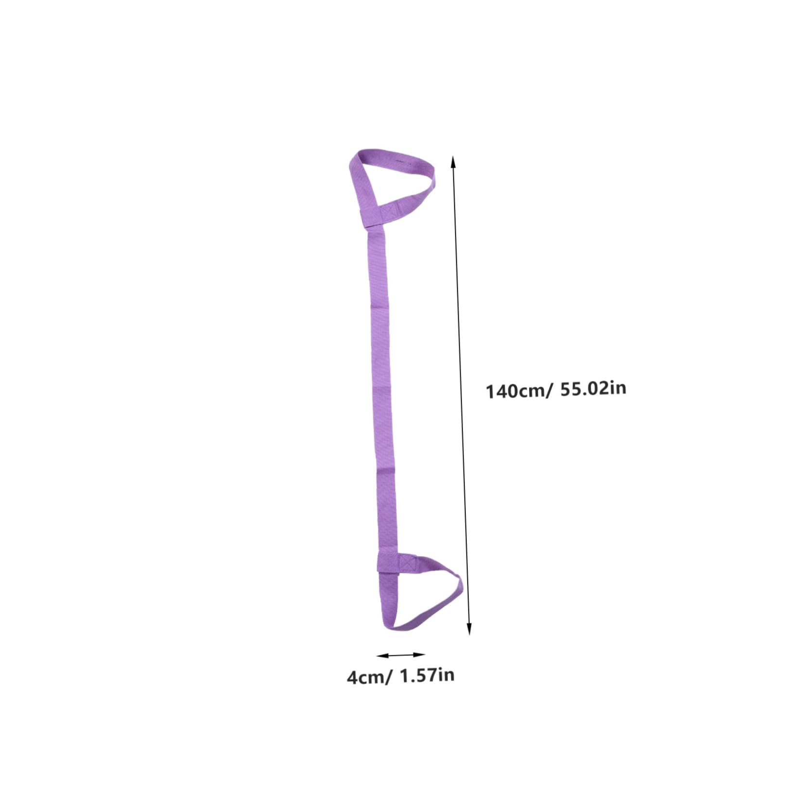 Totority Portable Yoga Strap for Stretching Durable Multi Function Sling Band Carrying Strap for Yoga Mats for Fitness and Flexibility Training