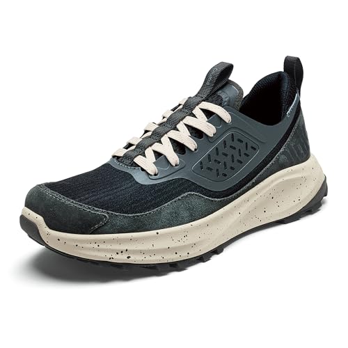 OluKai Makiki Women's All-Terrain Athletic Shoes, Durable Sneakers for Versatile Wear, Lightweight & Breathable, All-Day Comfort & Wear, 9, Lava Rock/Dk Shadow by OluKai - Used condition - US$128.99