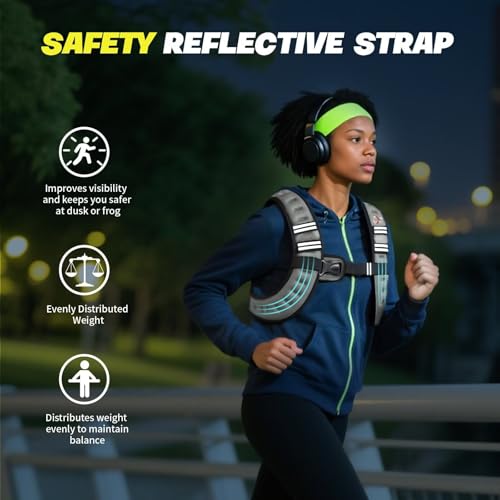 Image of VBSD Weighted Vest Woman 6lb /8lb /12lb /16lb /20lb /25lb /30lb Weight Vest for Women Men Body Weight Vests for Walking Strength Training Running Workout Jogging Fitness