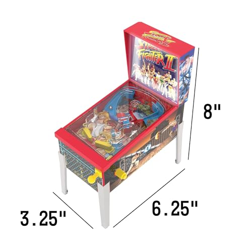 PAC-Man Electronic Arcade Basketball – 1 or 2 Player Table Game with Automatic Score, Official Sounds and Spring Launcher – Bonus Mode – Collector Game – Ages 6 and Above – Retrogaming Fans