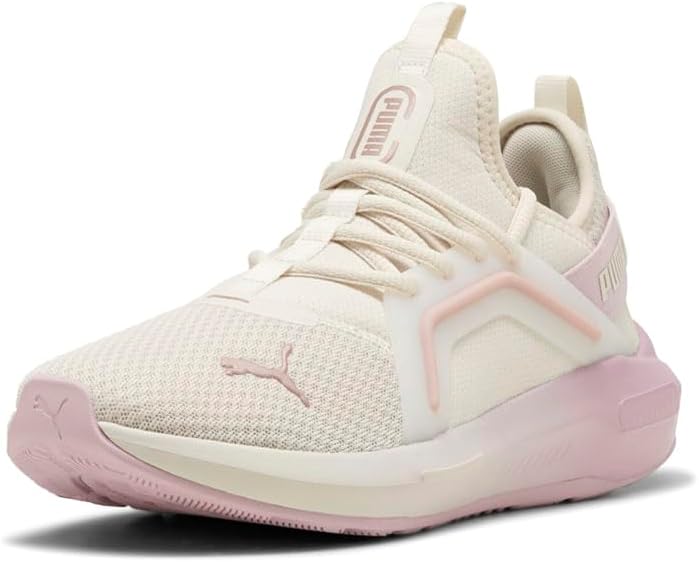 PUMA Womens Enzo 5 Lace Up Sneakers Shoes Casual - White