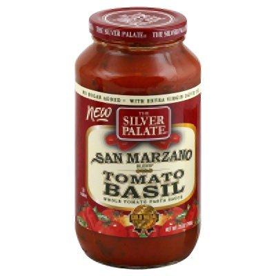 Silver Palate Pasta Sauce Tmto Basil 25-Ounce (Pack of 6)