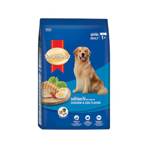 Image of Smart Heart Adult Dog Food Dry Chicken and Egg, 3 Kg, 1 Count