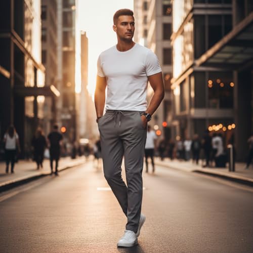Image of Track Pants for Mens || Joggers for Mens || Men's Sports Regular Fit Polyester Track Pant with Two Side Zipper Pockets (TP20 Single Pack of 1)