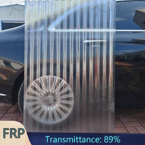 Panneau de toiture transparent anti-bruit pour réparer une serre tôle FRP - 2