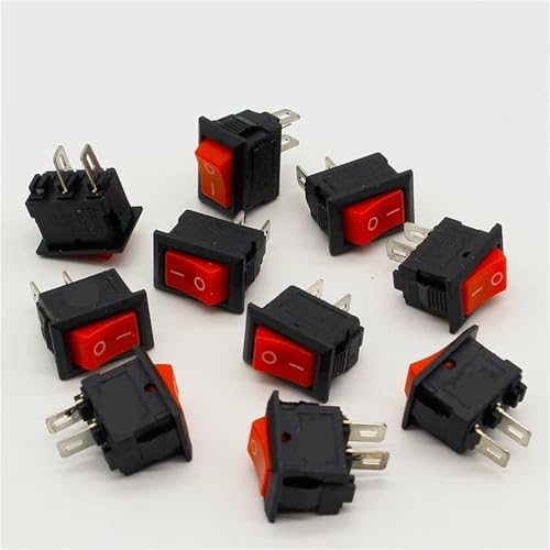 Interrupteur à bascule G125 marche arrêt 3A 250V lot de 10 composants ON OFF