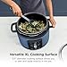 Ninja HyperHeat 9-in-1 Electric Pressure Cooker | 6.5 Qt Multi Cooker with Sear/Sauté, Slow Cooker, Rice Cooker, Sous Vide | 1200W | Fast Cooking, PFAS-Free Pot | Blue Macaron | PC201
