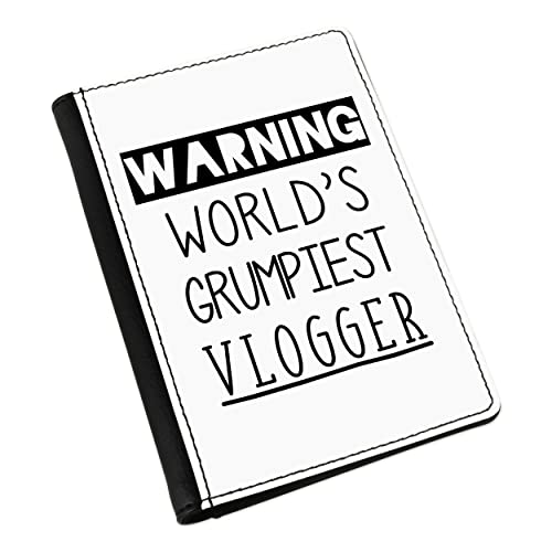 Protège-passeport Grincheux Vlogger évite d'abîmer vos papiers d'identité