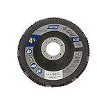 Norton 4-1/2’’ x 7/8’’ 60 Grits high-Performance Zirconia Alumina Flap Discs for Angle Grinder, High Density Zirconia Type 29 for Stock Removal, Deburring, Surface refinishing-Pack of 10