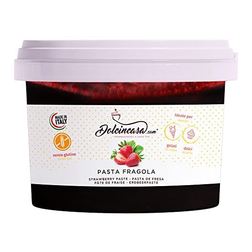 ¿Quién invento el helado? 3 Pasta de helado con fresa, 500 g, productos para helados