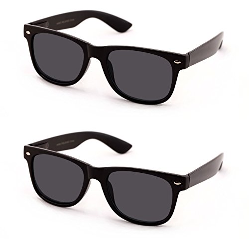 Image of V.W.E. Classic Outdoor Reading Sunglasses - Comfortable Stylish Simple Readers Magnification - Not Bifocal