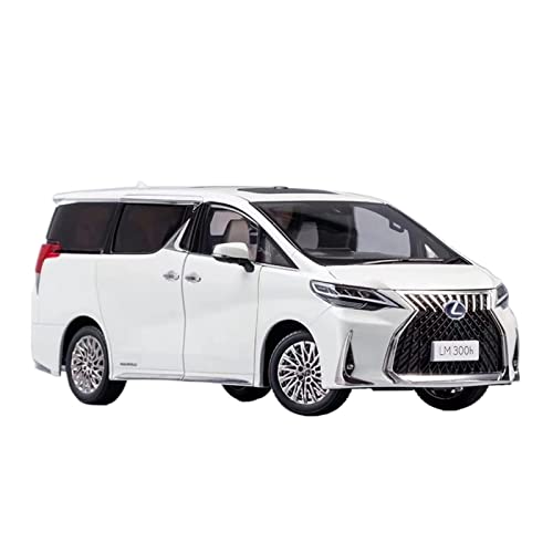 shuishuicui 1 18 para Lexus Vehículo Comercial Blanco Timón Izquierdo Aleación Fundición Presión Modelo Estático Colección Regalo
