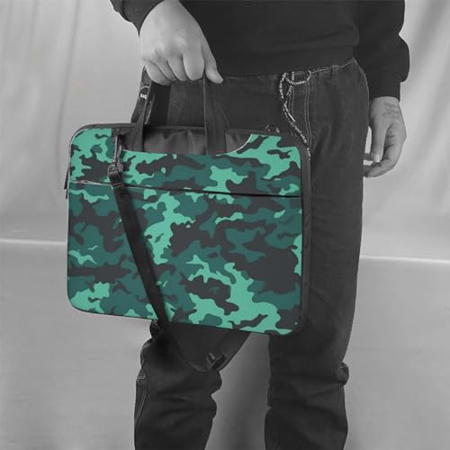 Bolso para laptop KHiry camuflaje azul miniatura 6