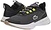 Lacoste Men's Run Spin Sneaker, DK Gry/BLK, 9.5
