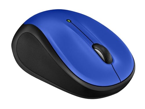 Logitech M325S Wireless Mouse, 2.4 GHz with USB Receiver, 1000 DPI Optical Tracking, 18-Month Life Battery, PC/Mac/Laptop/Chromebook - Blue