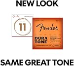 Fender Dura-Tone Coated Phosphor Bronze Acoustic Guitar Strings, 860CL .011-.052