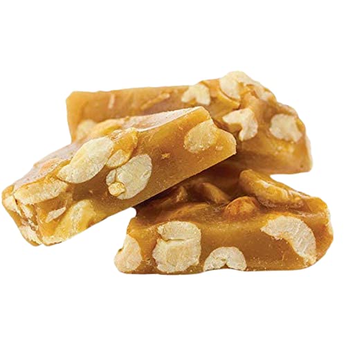 Homestyle Peanut Brittle Candy, Gourmet Handmade, Christmas 2023 Stocking Stuffers For Men And Women, Pack Of 3, 4 Ounces Each #TOP1